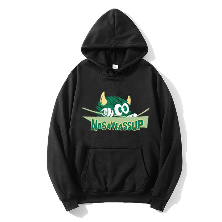 Dame hoodie med legende motiv Skovae