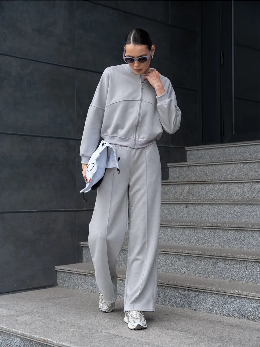 Dame afslappet hoodie jumpsuit Stilla