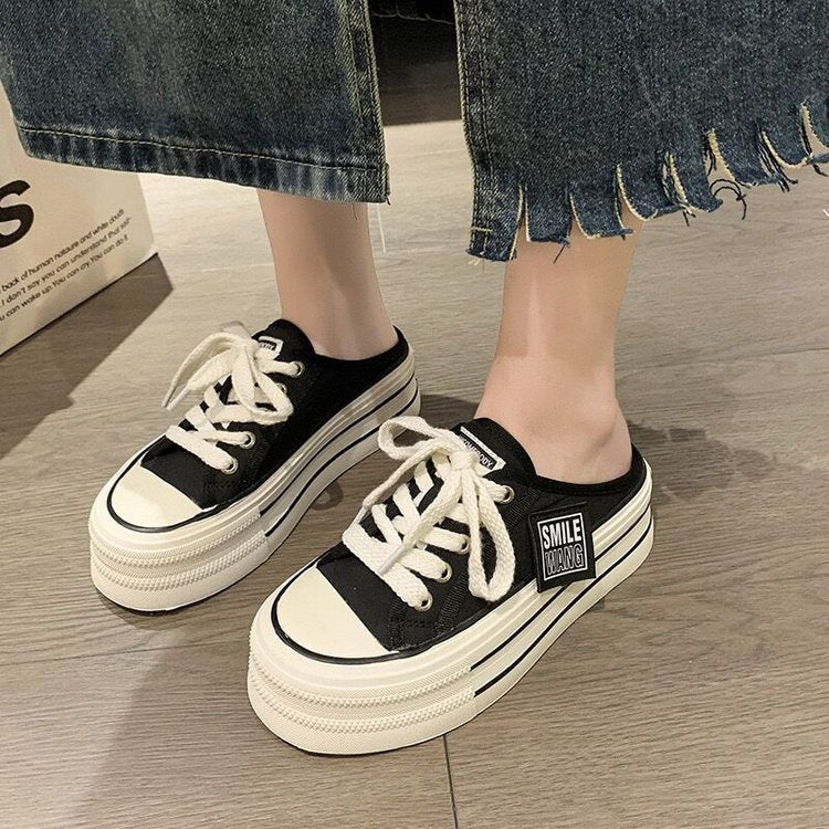 Dame Plateau sneakers med iøjnefaldende design og skridsikker sål Stilla