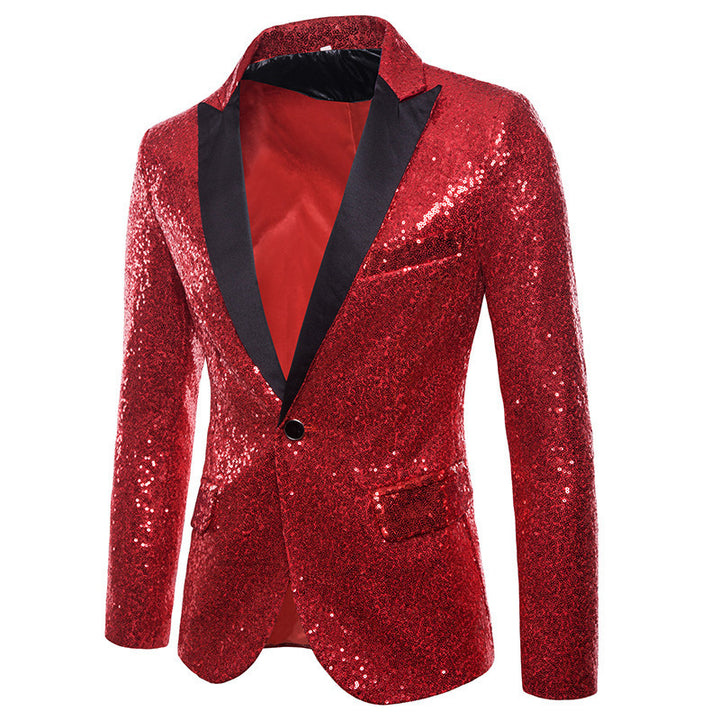 Herrer Pailletter Formal Blazer Stilla