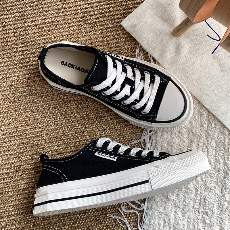 Herrer Fritid Snørebånd Canvas Sneakers Stilla
