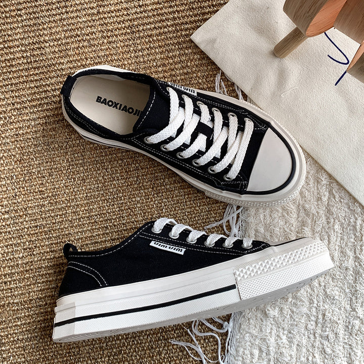 Herrer Fritid Snørebånd Canvas Sneakers Stilla