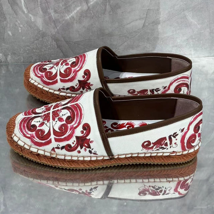 Femme Broderede Sling-Sandaler Stilla