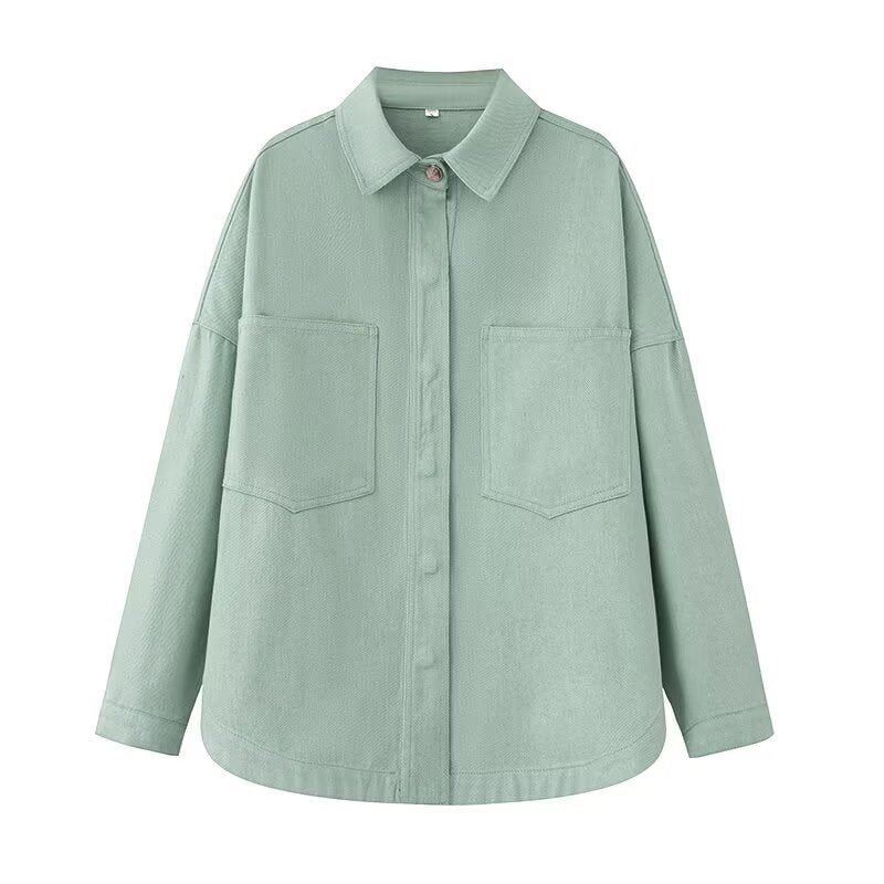 Femme Oversized Denim Utility Jakke Stilla
