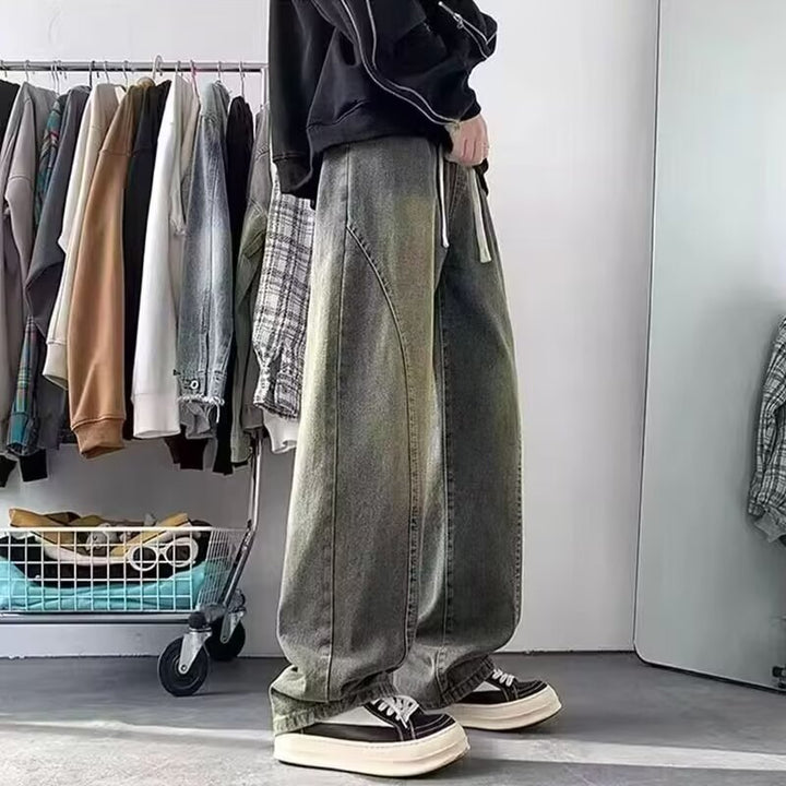 Herrer løst skårne jeansbukser Stilla