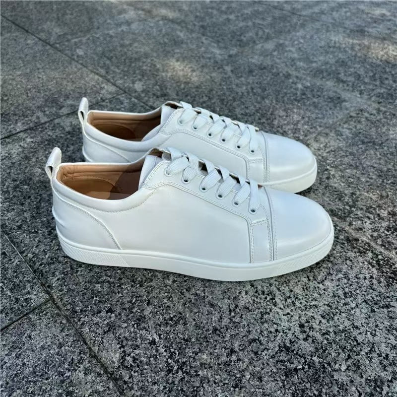 Mænds fritids læder sneakers Stilla