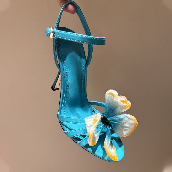 Dame Strappy Sommerfugl Detalje Sandaler Stilla