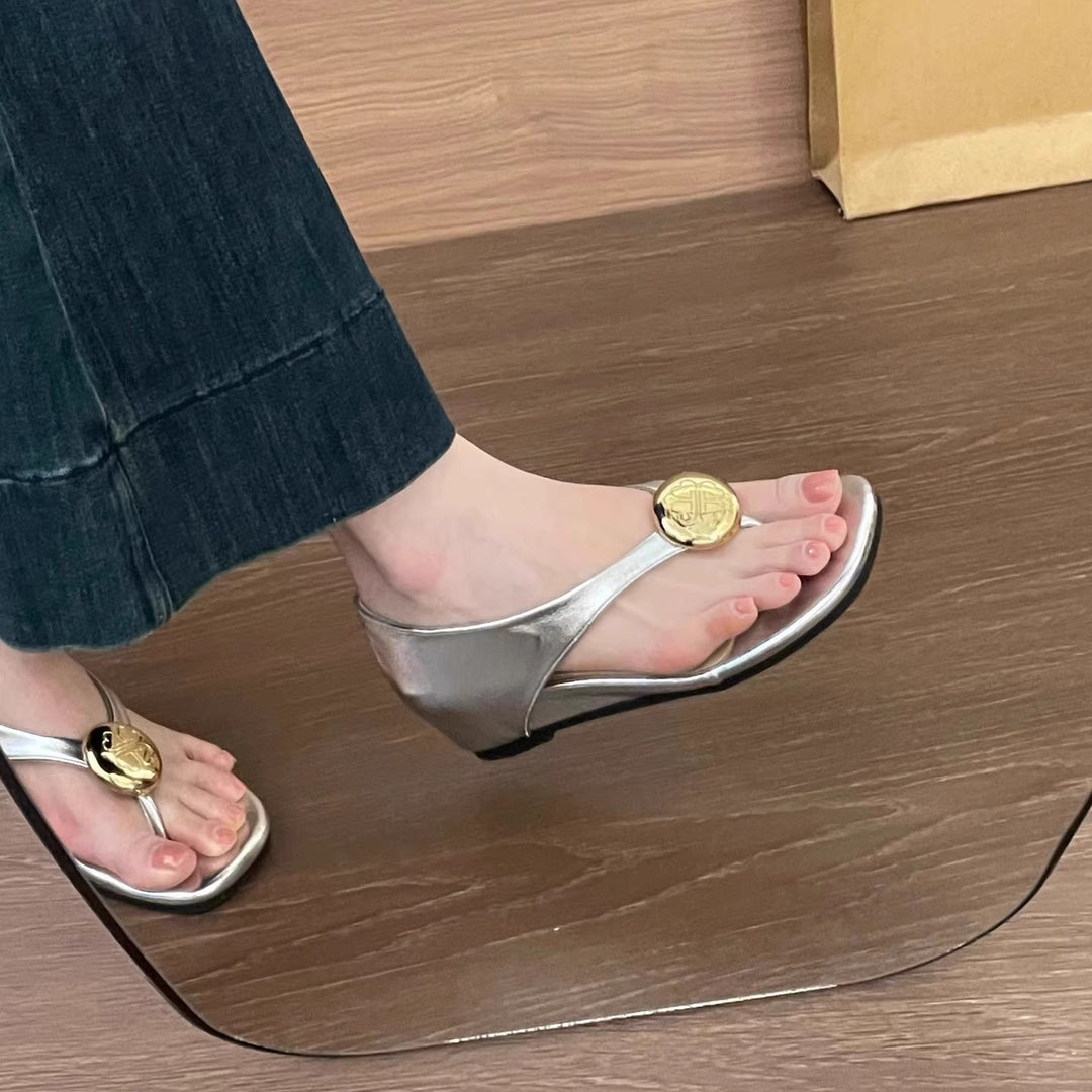 Damer Elegante Tåseparator med glinsende design og komfortable såler Stilla