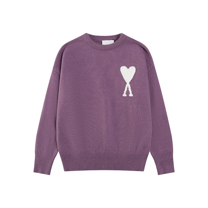 Stilla | Hjerte-broderet kvinders sweater