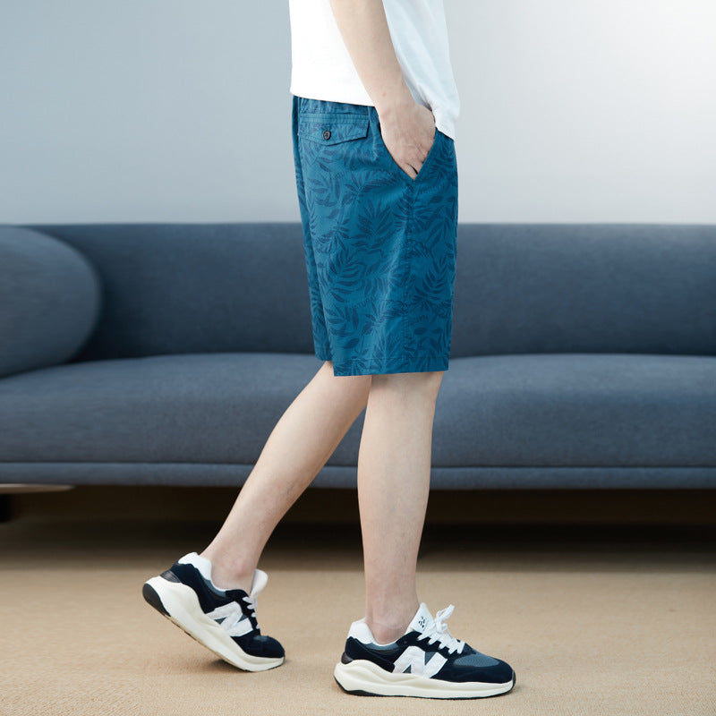 Herrer badebukser med elastisk talje og funktionelle lommer Stilla