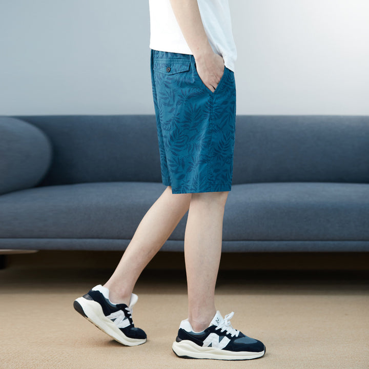 Herrer badebukser med elastisk talje og funktionelle lommer Stilla