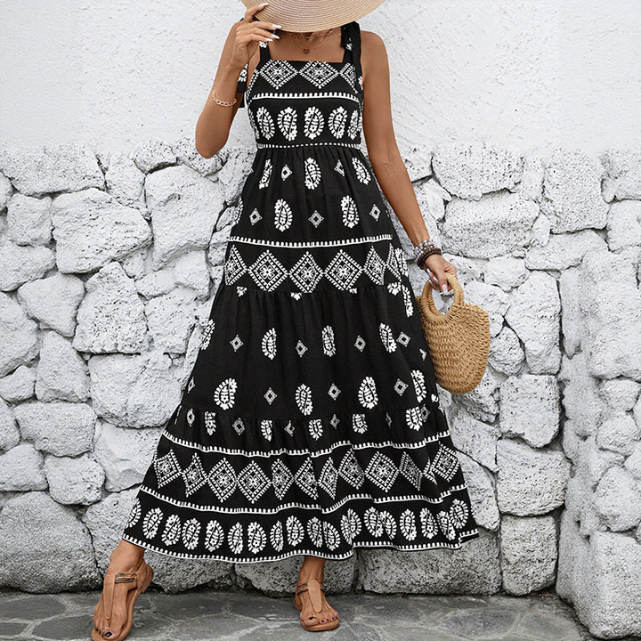 Femme Bohemian Lag Maxikjole Stilla