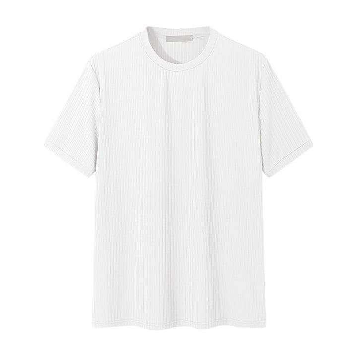 Herre struktureret kortærmet T-shirt lavet af åndbart materiale Stilla