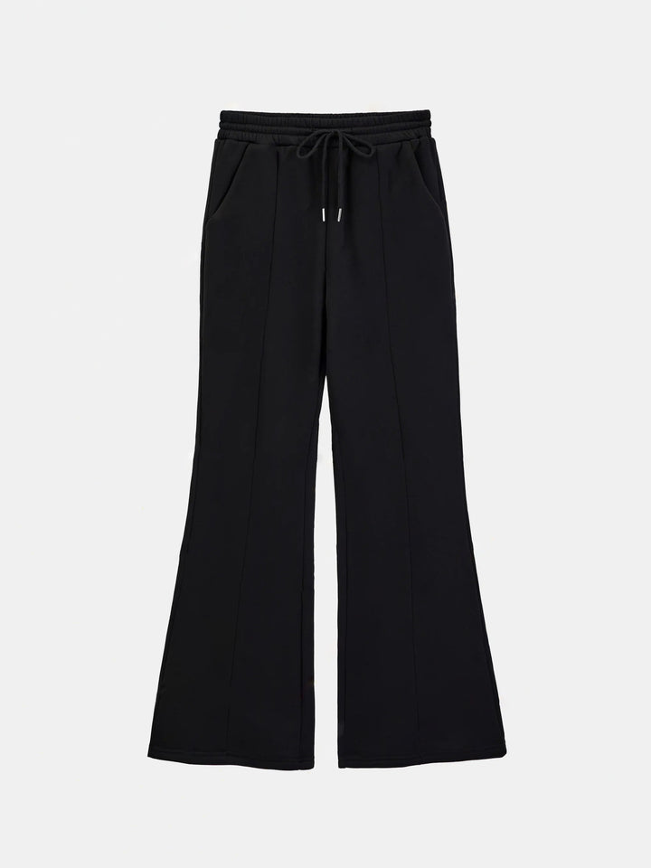 Kvinders løse casual bukser i urban stil med elastisk talje og praktiske lommer Stilla