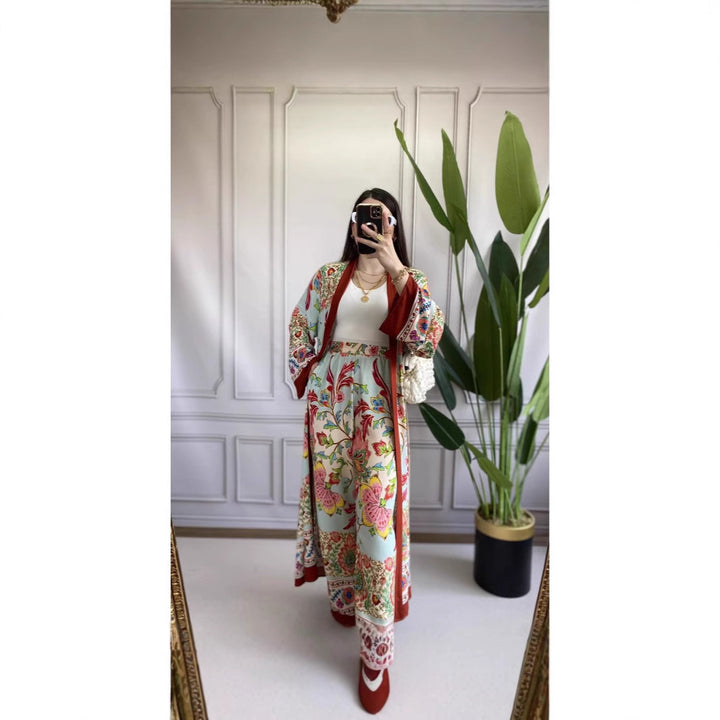 Damer Elegant Oversized Kimono-Style Cardigan Stilla