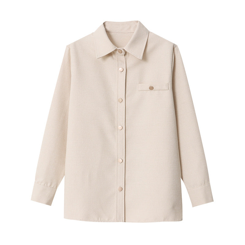 Kvindernes Oversized Blouson Jakke med Knapdetalje Stilla