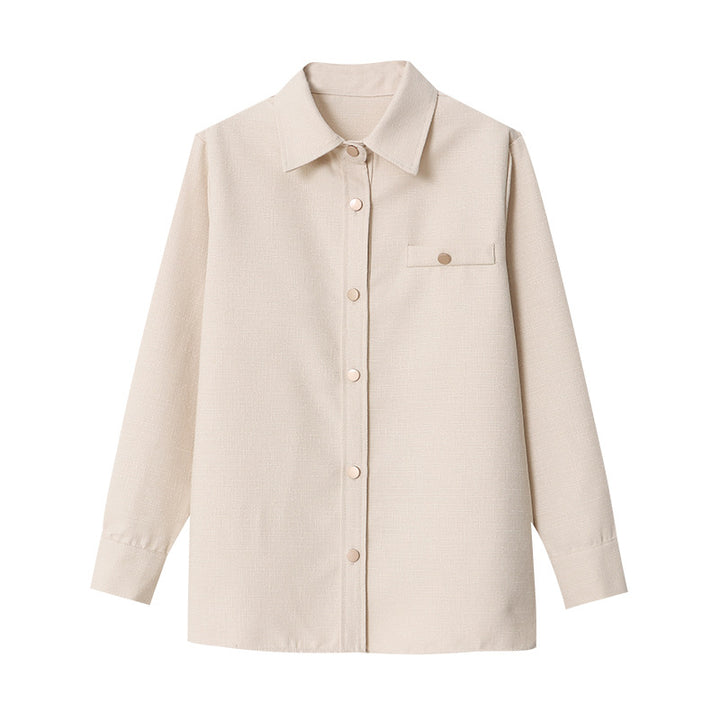 Kvindernes Oversized Blouson Jakke med Knapdetalje Stilla