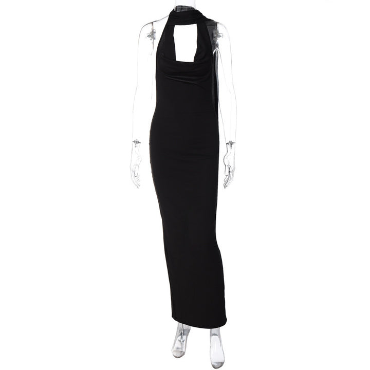 Dame Elegant Jumpsuit med asymmetrisk design og flydende stof Stilla