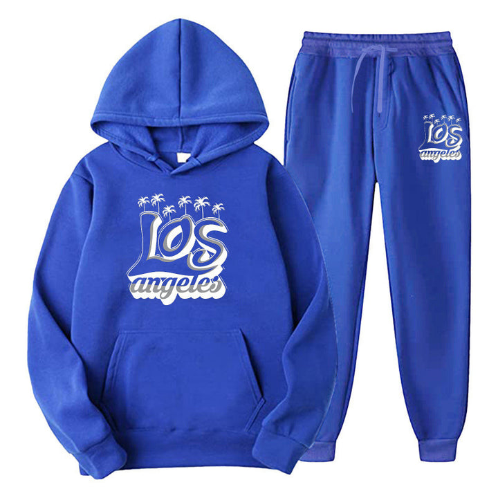 Kvindernes Sporty Hoodie og Joggingbukser Sæt Skovae