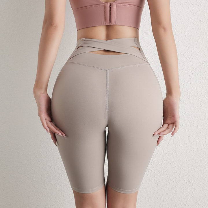 Dame Sporty High-Waist Cykelshorts med innovativt snit og åndbare egenskaber Stilla