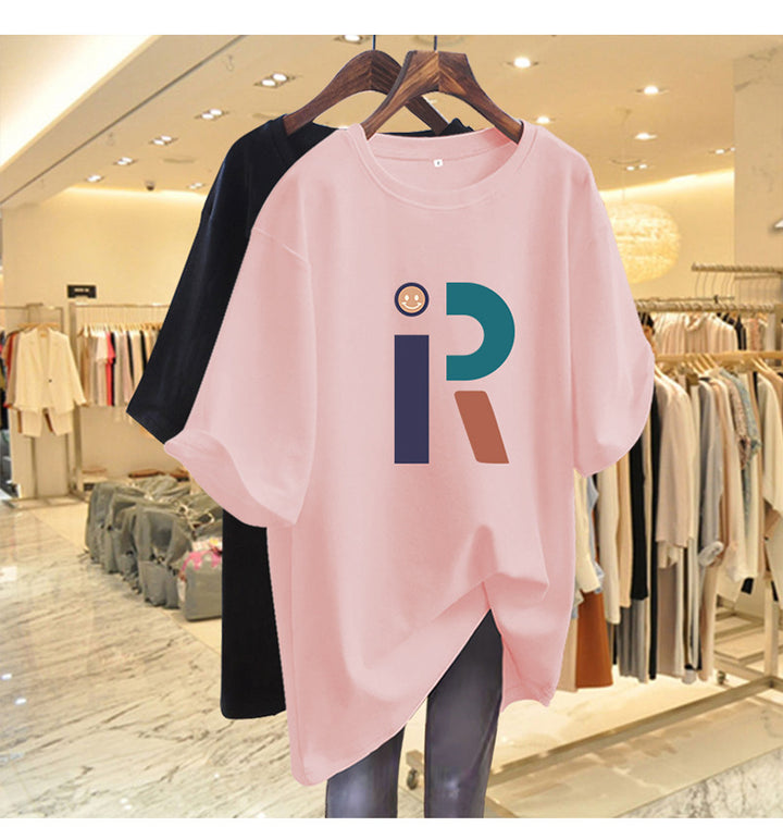 Dame Trend T-shirt med tiltalende grafiktryk og afslappet snit Stilla