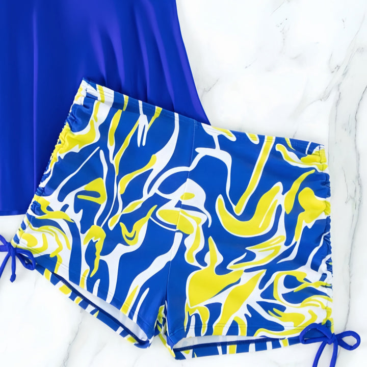 Dame badekjole med shorts i moderne design Skovae