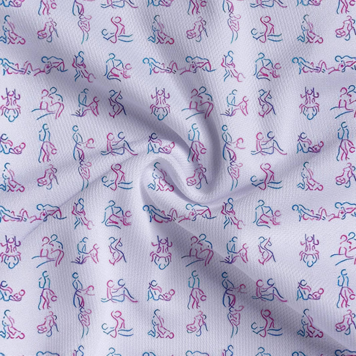Herrer Kortærmet Poloshirt med kunstnerisk Figurdesign Stilla