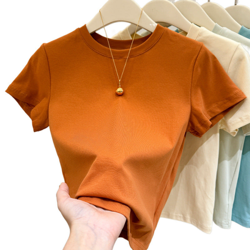 Herrer Klassisk Crew Neck Fritid T-shirt Stilla