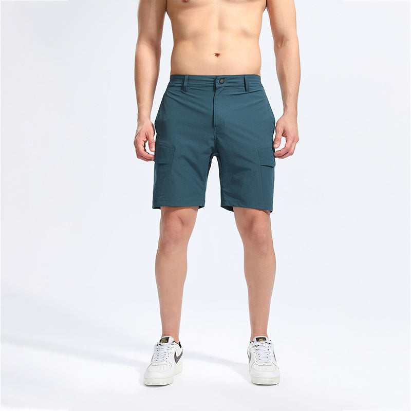 Herrer cargo shorts med flere lommer Stilla