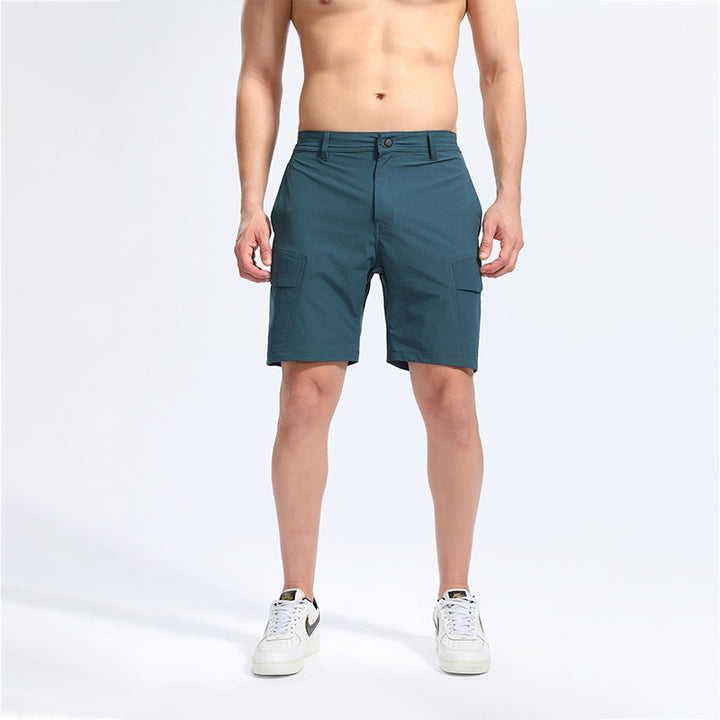 Herrer cargo shorts med flere lommer Stilla