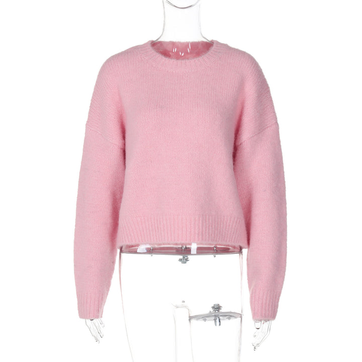 Dame Behagelig og moderne sweater lavet af blødt strik Stilla