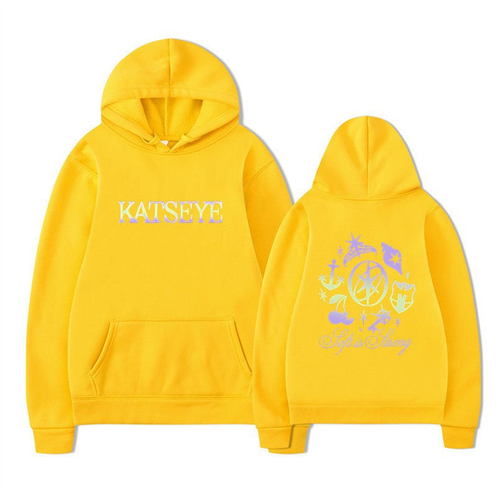 Dame Hoodie med Kreativ Grafisk Skovae