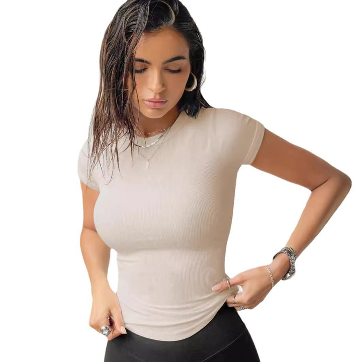 Dame Figurtilpasset Korte ærmer Bodysuit Stilla
