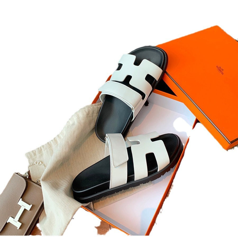 Kvinder Slide Sandaler med stilfuldt udskæringsdesign Stilla