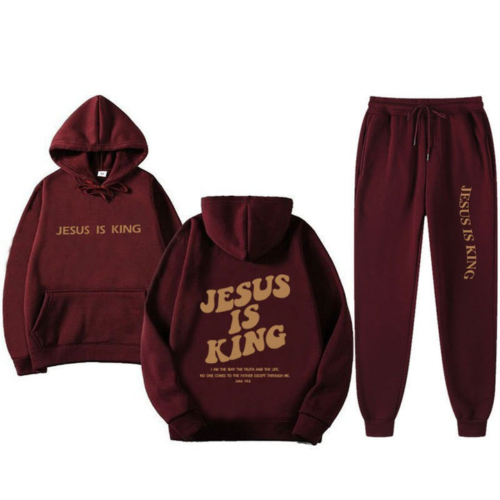 Dame Sweatshirt og Joggingbukser Sæt Skovae