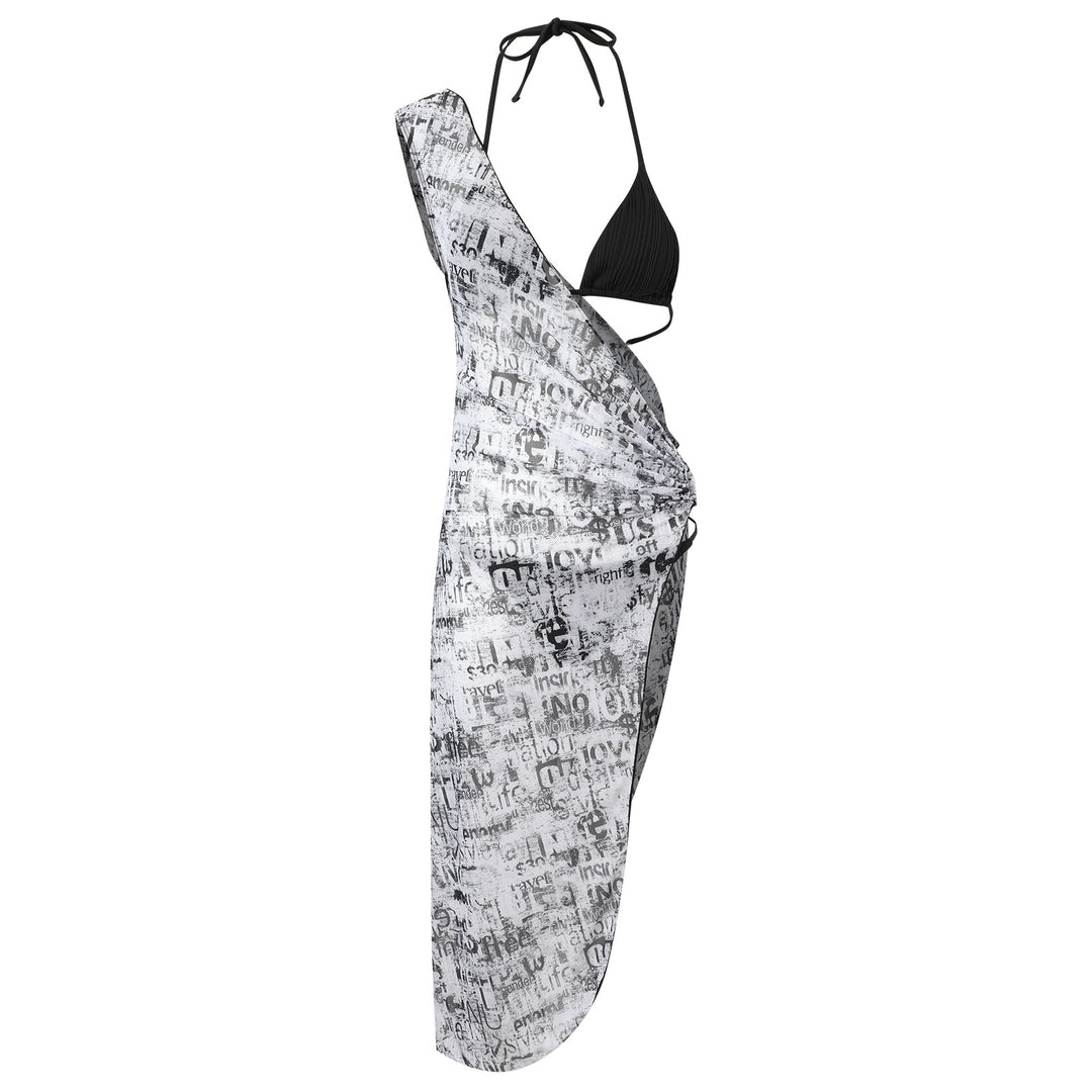 Damebadedragt med stilfuld cover-up Stilla