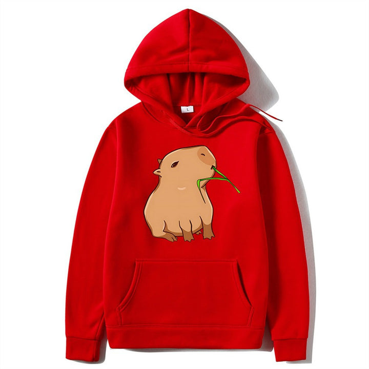 Kvinders hoodie med legende dyremotiv Skovae
