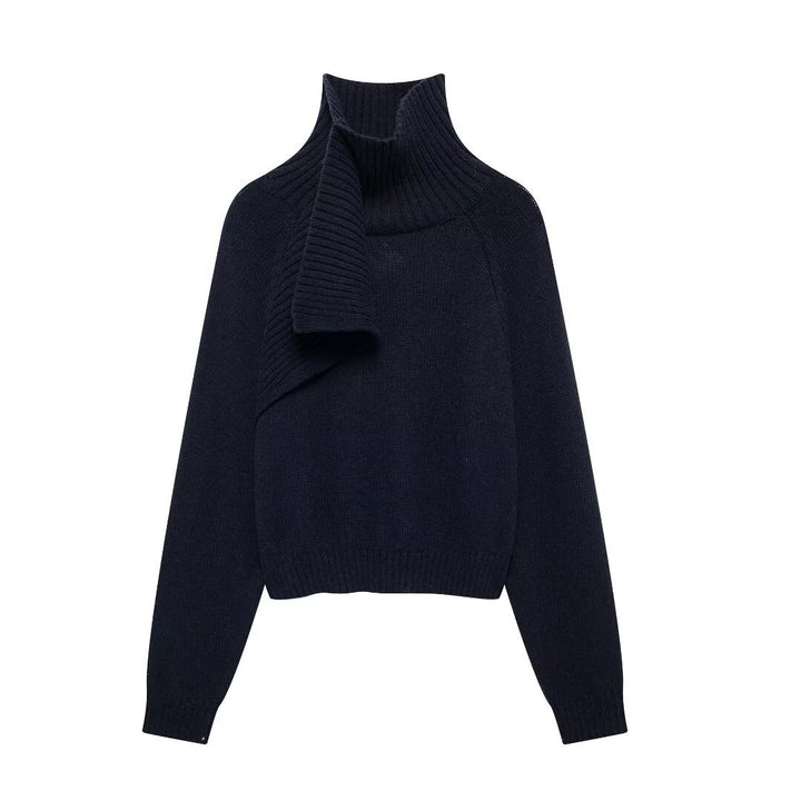 Femme Cozy Chunky Rullekravepullover Stilla