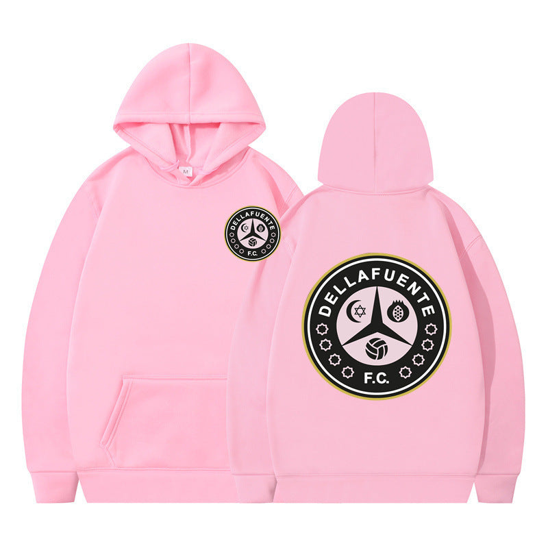 Kvinders hættejakke med præget logo og blød fleece Skovae
