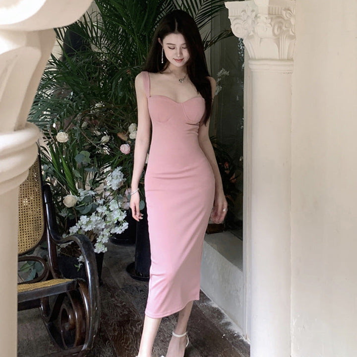 Stilla | Slids-kjole Fitted Back Slid Strap Dress