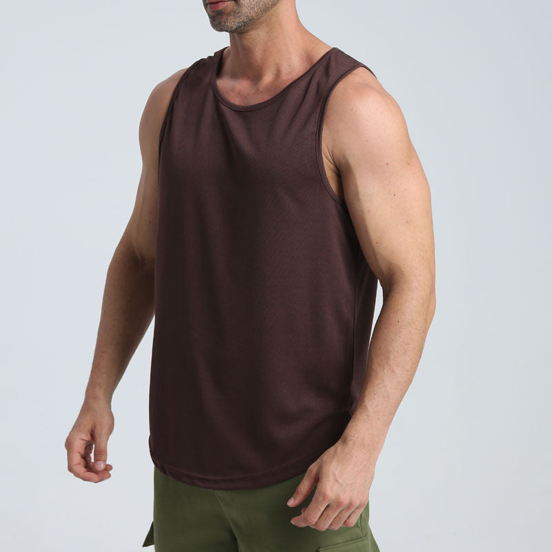 Herrer Åndbar Træning Tanktop Stilla
