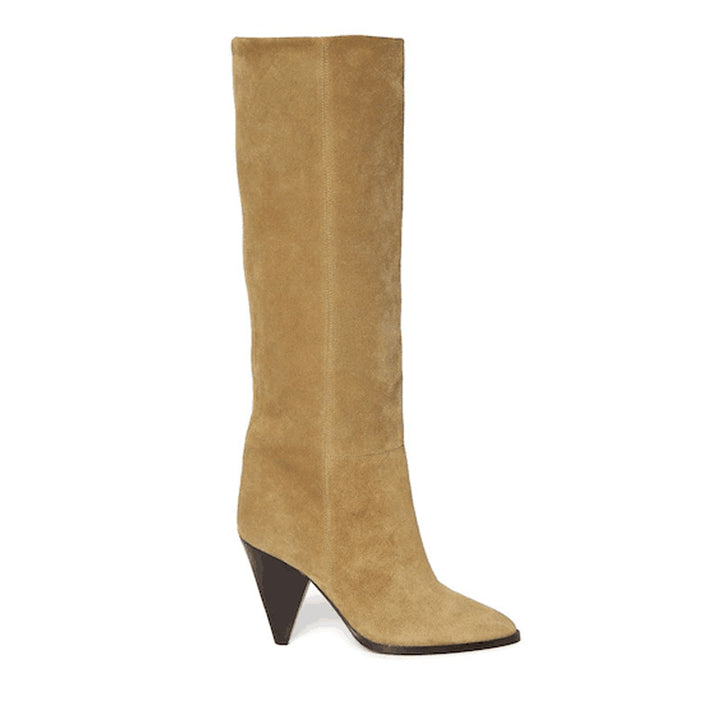 Dame Sleek Højhælede Over-the-Knee Støvler med Spidsede Tæer-Design Stilla