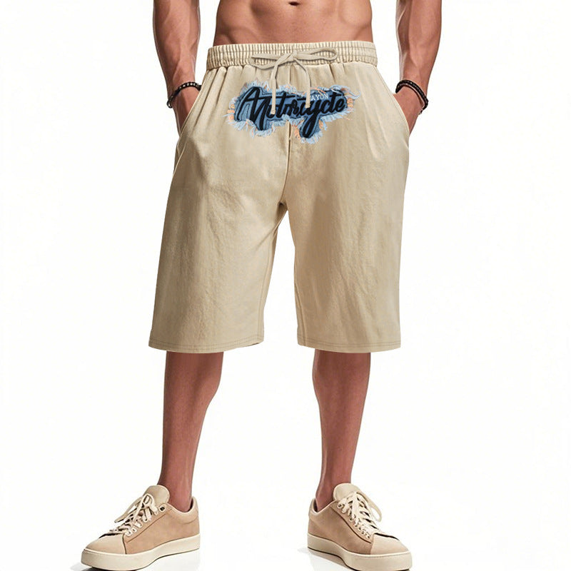 Herrer Behagelige fritids-badeshorts med justerbar talje og praktiske sidelommer Stilla