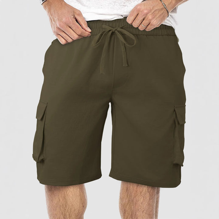 Herre Cargo Shorts med praktiske sidelommer og justerbar talje Stilla