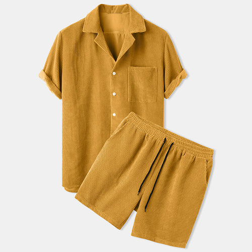Dame afslappende pyjamajakke med struktureret overflade og elastisk talje Stilla