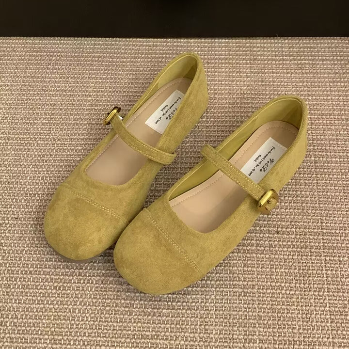 Femme Classic Mary Jane Ballerinas med smart spænde-detalje Stilla