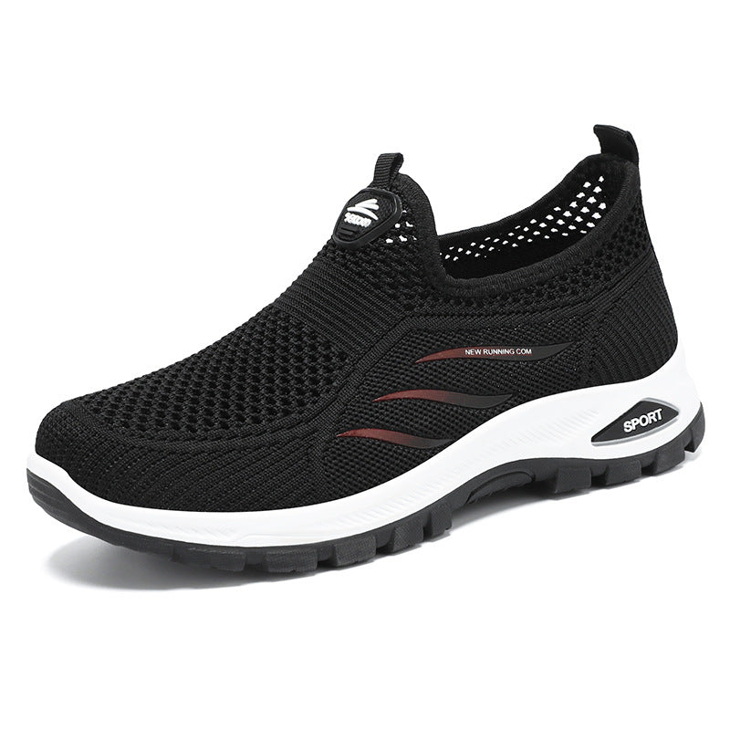 Dame Åndbare Slip-On Løb Sneakers med Stødabsorberende Design Stilla