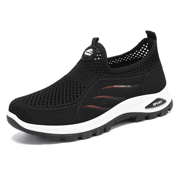 Dame Åndbare Slip-On Løb Sneakers med Stødabsorberende Design Stilla