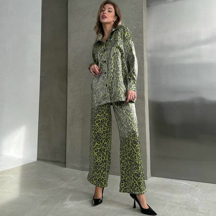 Dame Satin Pyjamasæt Stilla