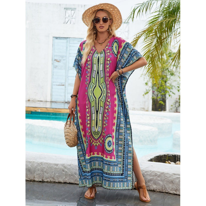 Femme Bohemian Maxi Kjole Stilla
